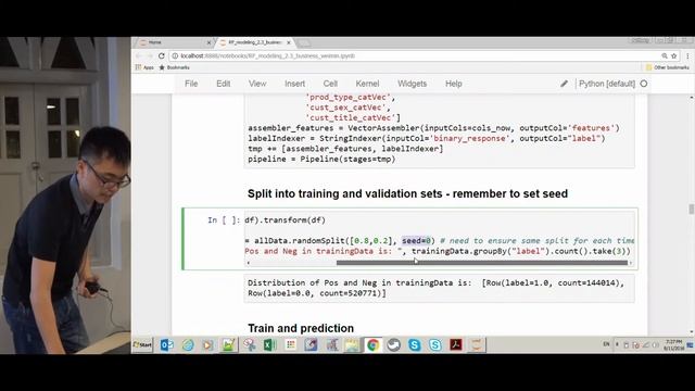 PySpark case - using Random Forest for binary classification problem - PyDataSG смотреть онлайн