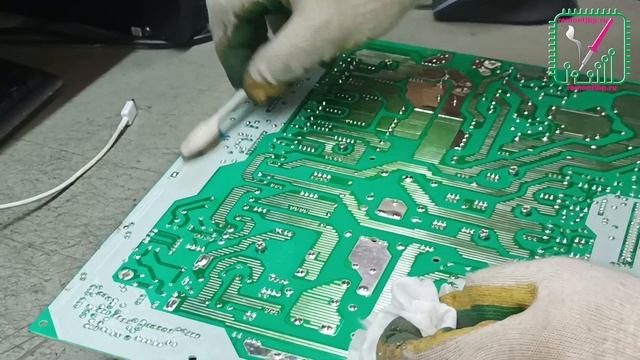 Компонентный ремонт ИБП EATON 9130 2000T | remontibp.ru смотреть онлайн