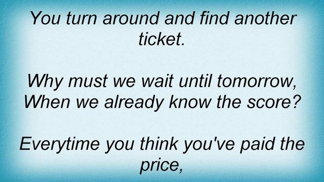 Eric Clapton - Another Ticket Lyrics смотреть онлайн