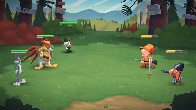 Looney Tunes World of Mayhem - Gameplay Walkthrough Part 01 - Whats up doc (iOS, Android) смотреть онлайн