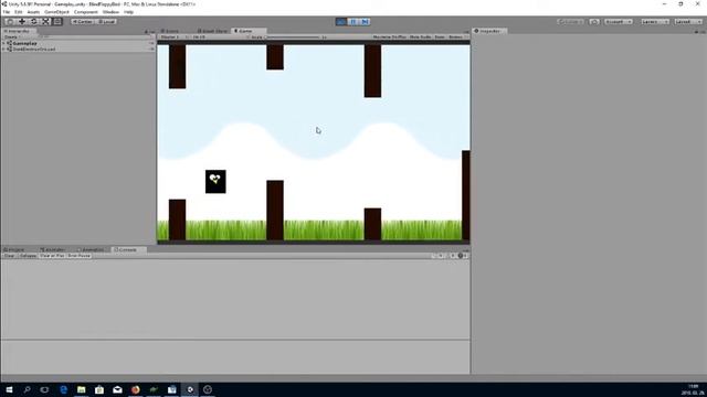 Blind Bird test with Unity 5.6.5 смотреть онлайн