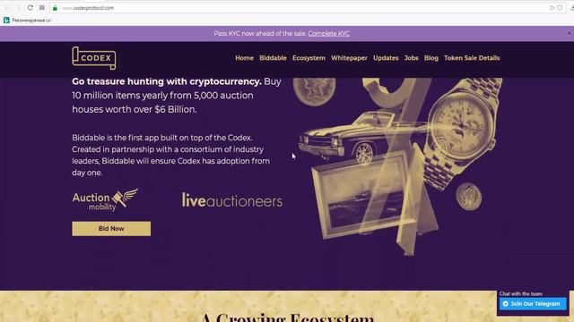 Codex Protocol ICO обзор компании! Децентрализованная экосистема для предметов коллекции и искусств смотреть онлайн