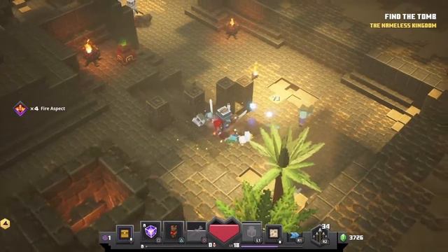 Minecraft Dungeons #4 The Nameless One смотреть онлайн