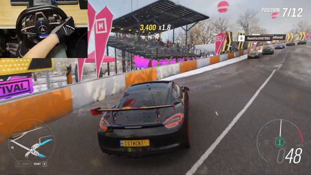 Porsche Cayman GTS '15 - Forza Horizon 4｜Thrustmaster T248 смотреть онлайн