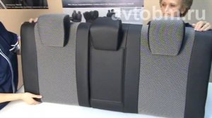 SUZUKI SX4 (2013) - установка чехлов B&M на сиденья