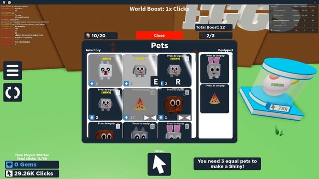 СИМУЛЯТОР КЛИКА! ROBLOX смотреть онлайн