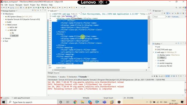 Filter In Servlet More Topics | Servlet Filter | First Program of Filter Servlet and JSP Tutorial смотреть онлайн