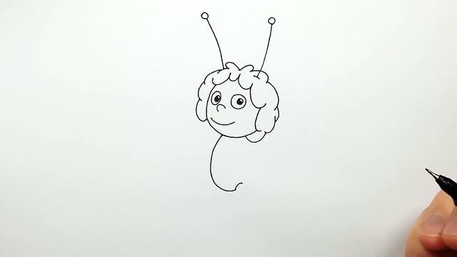 How to Draw Maya the Bee - Рисуем Пчёлку Майю смотреть онлайн