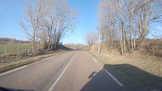 На Автодоме зимой по Франции Шампаньоль Пантарлье смотреть онлайн