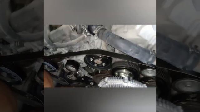 Nissan patrol engine fan belt , how to replace Nissan patrol fan belt смотреть онлайн