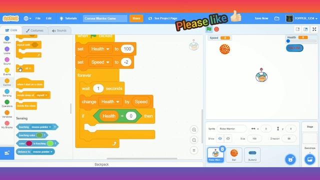 How To Make A Corona Warrior Game On Scratch || Making A Virus Whack Game On Scratch || Scratch 3.0 смотреть онлайн