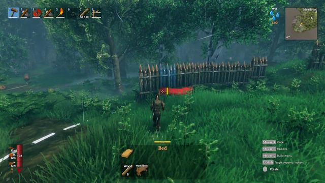 Valheim PC w Buddy Part 2 1440p Max settings смотреть онлайн