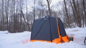 Печь для отопления палатки | Обзор на печь рыбака ps10