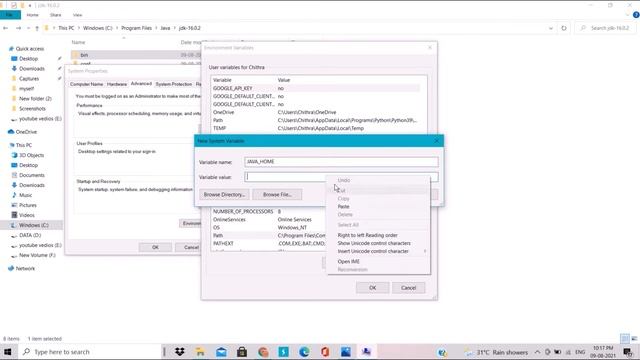 how to install java ,set path and run in command prompt||in Tamil||with eg program смотреть онлайн
