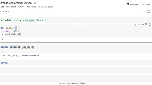 Anonymous/Lambda Functions In Python смотреть онлайн