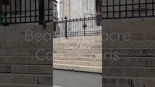 Paris - Montmartre Sacre Coeur Basilica, Live Musician #paris #montmarte #travel смотреть онлайн