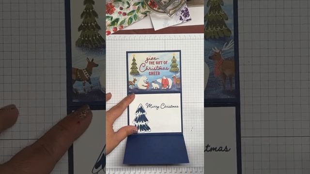 Check out this cute Christmas gift card holder #cardmaking #stampinup #vblogger #cardmaker смотреть онлайн