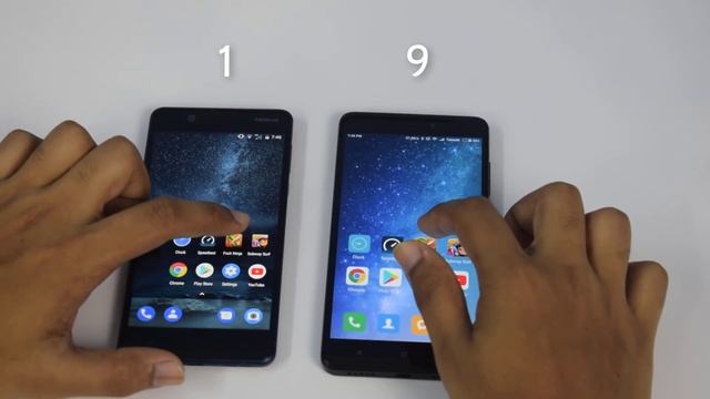 Nokia 5 Vs Xiaomi Redmi Note 4X Speed Test смотреть онлайн