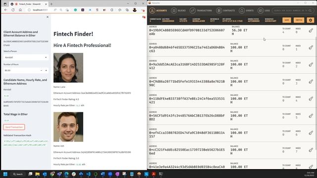 Streamlit Powered Crypto Payment System based on Ethereum (test) block chain through Ganache networ смотреть онлайн