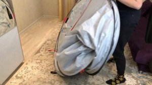 Как собрать и разобрать палатку "Quechua 2 Seconds 2" из Декатлона