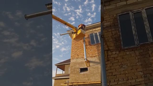Установка газового дымохода с кронштеин смотреть онлайн