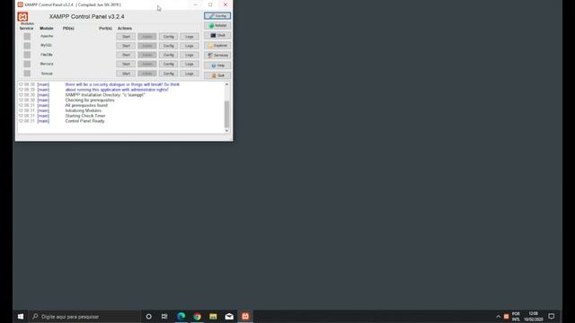 Como instalar o XAMPP versão 7.4.2 no Windows 10. смотреть онлайн