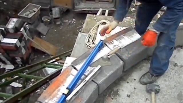 Кладка эркера из блдоков 