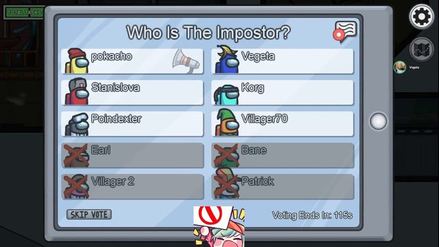 pikachu and vegeta play among us смотреть онлайн