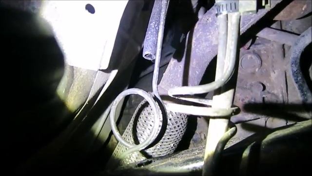 Ssangyong Kyron Замена подкрылка от АКПП на МКПП смотреть онлайн