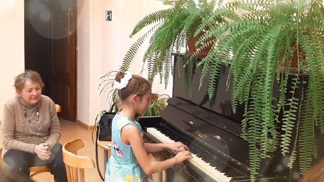 Мини концерт в библиотеке. Мое выступление. смотреть онлайн