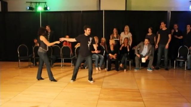 Improv West Coast Swing - Ben Morris & Tara Trafzer Chico Dance Sensation 2011 Jack and Jill смотреть онлайн