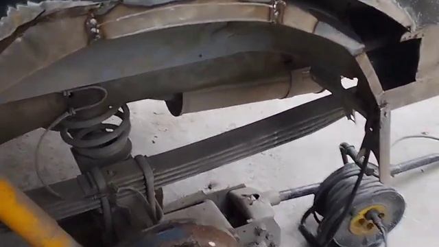 Ремонт задней арки и извращения с задней подвеской. смотреть онлайн