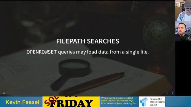 SQL Friday #69 - Kevin Feasel on Serverless SQL Pools in Azure Synapse Analytics смотреть онлайн