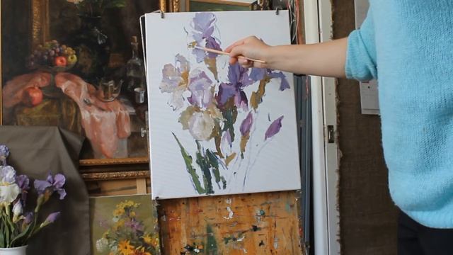 Ирисы. Видеоурок смотреть онлайн