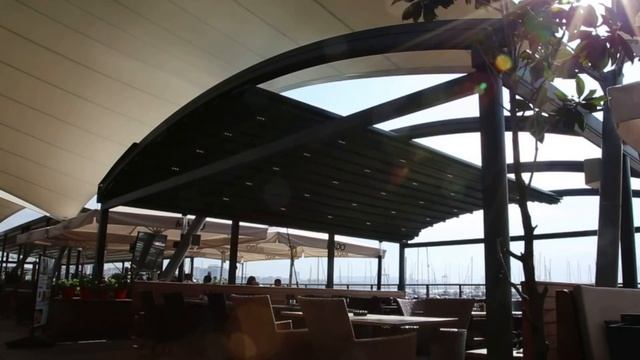 Pergola Russia - Тентовая арочная пергола. Биоклиматическая Пергола. Веранда для ресторана. смотреть онлайн