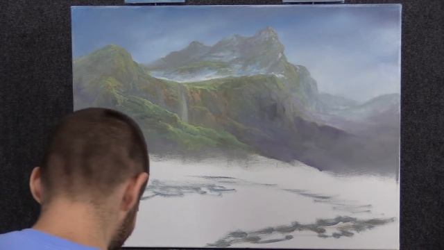 Evergreen Lake | Paint With Kevin ®