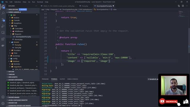15 - Configurações no Laravel para Upload de Arquivos смотреть онлайн