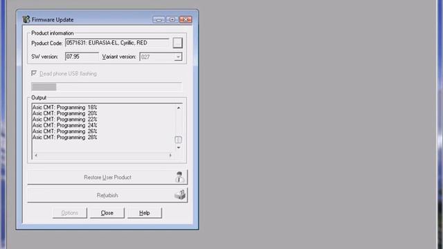 Прошивка Nokia 5130 v07.95 через Phoenix в мертвом режиме.wmv смотреть онлайн