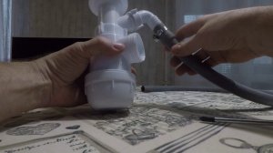 Слив стиральной или посудомоечной машины через сифон для мойки,раковины.