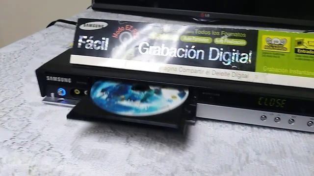 DVD SAMSUNG, Reproductor y Grabador Digital R150 смотреть онлайн