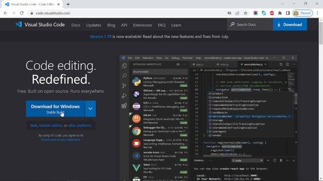 Node.js Tutorial for beginners | Download and Install VSCode For Node.js | In Odia | PART-11 смотреть онлайн