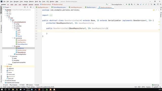 API REST con Spring Boot | 9 | Repositorios y Servicios Genéricos смотреть онлайн