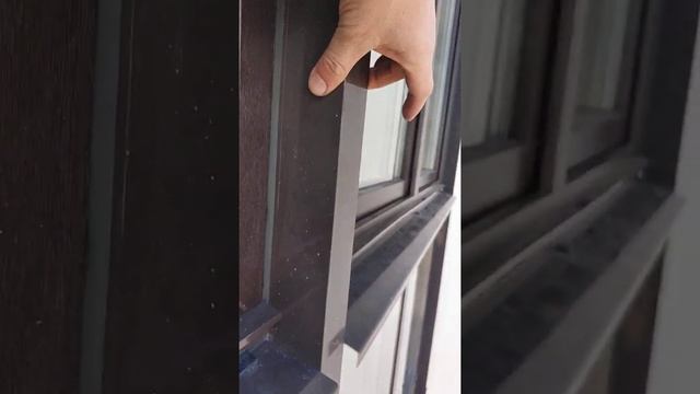 Тёплый балкон. Переделка одинарного остекления из алюминия Alutech ALT 100. смотреть онлайн