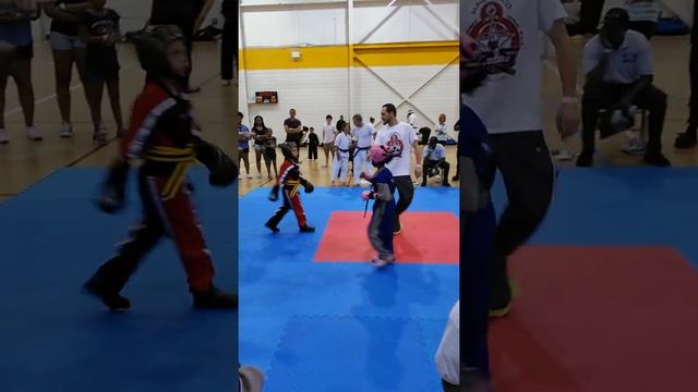 Cherish Cherry Bomb Young 6 yrs old representing Metro United Karate смотреть онлайн