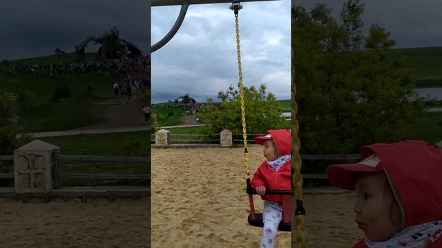 Кудыкина гора, статуя Змей-Горыныча. смотреть онлайн