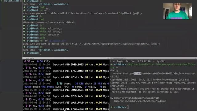 Parity vulnerability explained. EIP86 смотреть онлайн