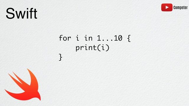 For Loop in EVERY PROGRAMMING LANGUAGE смотреть онлайн