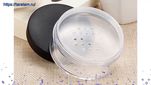 Баночка 20 мл прозрачного цвета с черной винтовой крышкой производства Китай смотреть онлайн