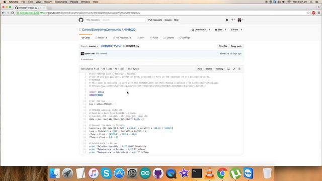 Raspberry Pi HIH6020 I2C Humidity and Temperature Sensor Python Tutorial смотреть онлайн