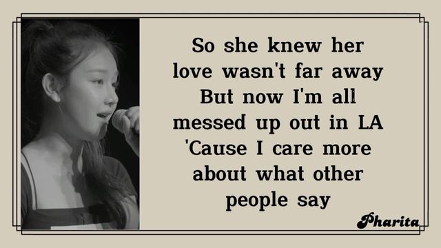 BABYMONSTER PHARITA What Other People Say Lyrics